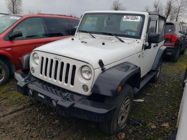 Image 1 of 2015 JEEP WRANGLER SPORT 2015 with VIN 1C4AJWAGXFL641714