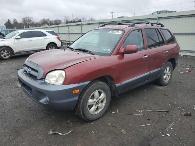 Image 1 of 2005 HYUNDAI SANTA FE GLS 2005 with VIN KM8SC73E25U902452