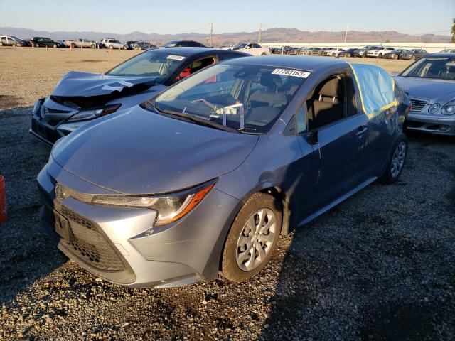 Image 1 of 2021 TOYOTA COROLLA LE 2021 with VIN JTDEPMAE7MJ141375