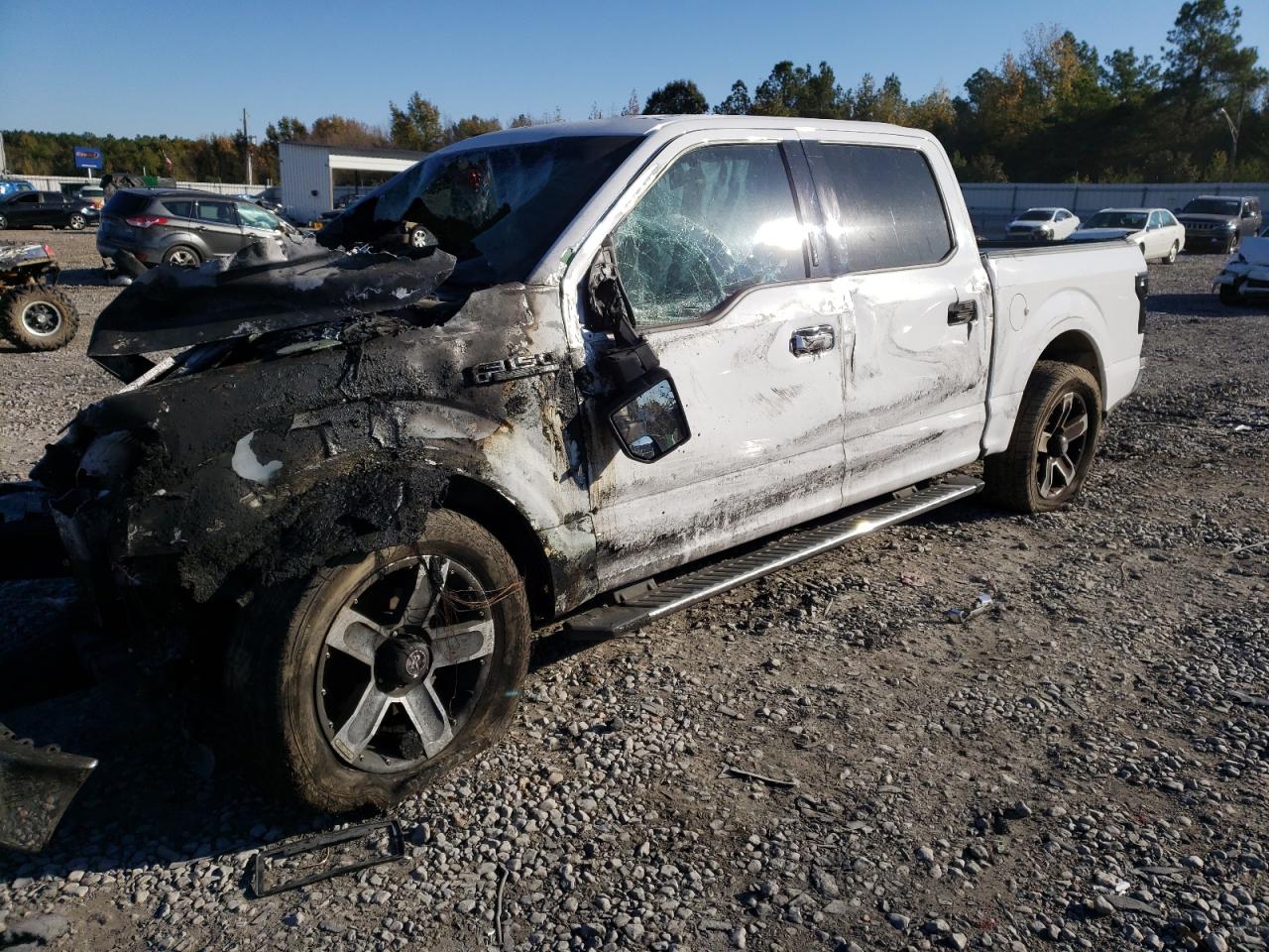 Image 1 of 2018 FORD F150 SUPERCREW 2018 with VIN 1FTEW1C52JKD91353
