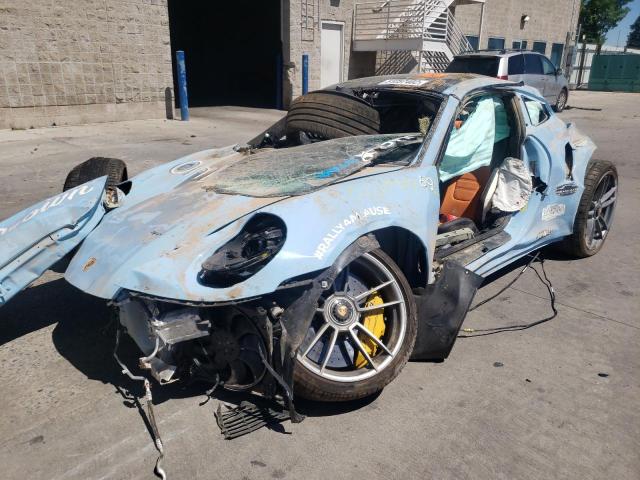 Image 2 of 2022 PORSCHE 911 TURBO 2022 with VIN WP0AD2A96NS254714