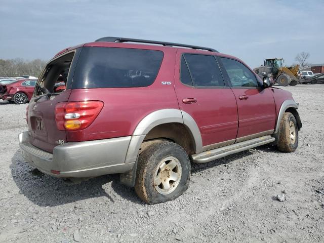 Image 3 of 2002 TOYOTA SEQUOIA SR5 2002 with VIN 5TDZT34A72S132501