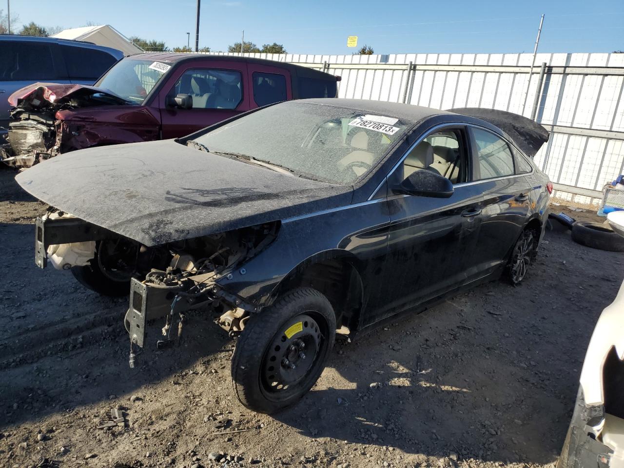 Image 1 of 2016 HYUNDAI SONATA SE 2016 with VIN 5NPE24AF2GH415392