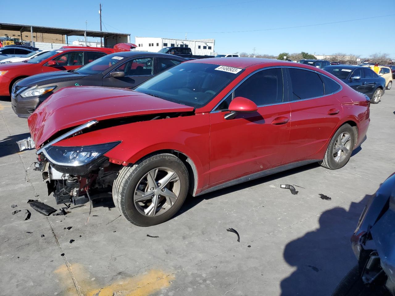 Obraz 1 z 2020 HYUNDAI SONATA SE 2020 z VIN 5NPEG4JA3LH007810