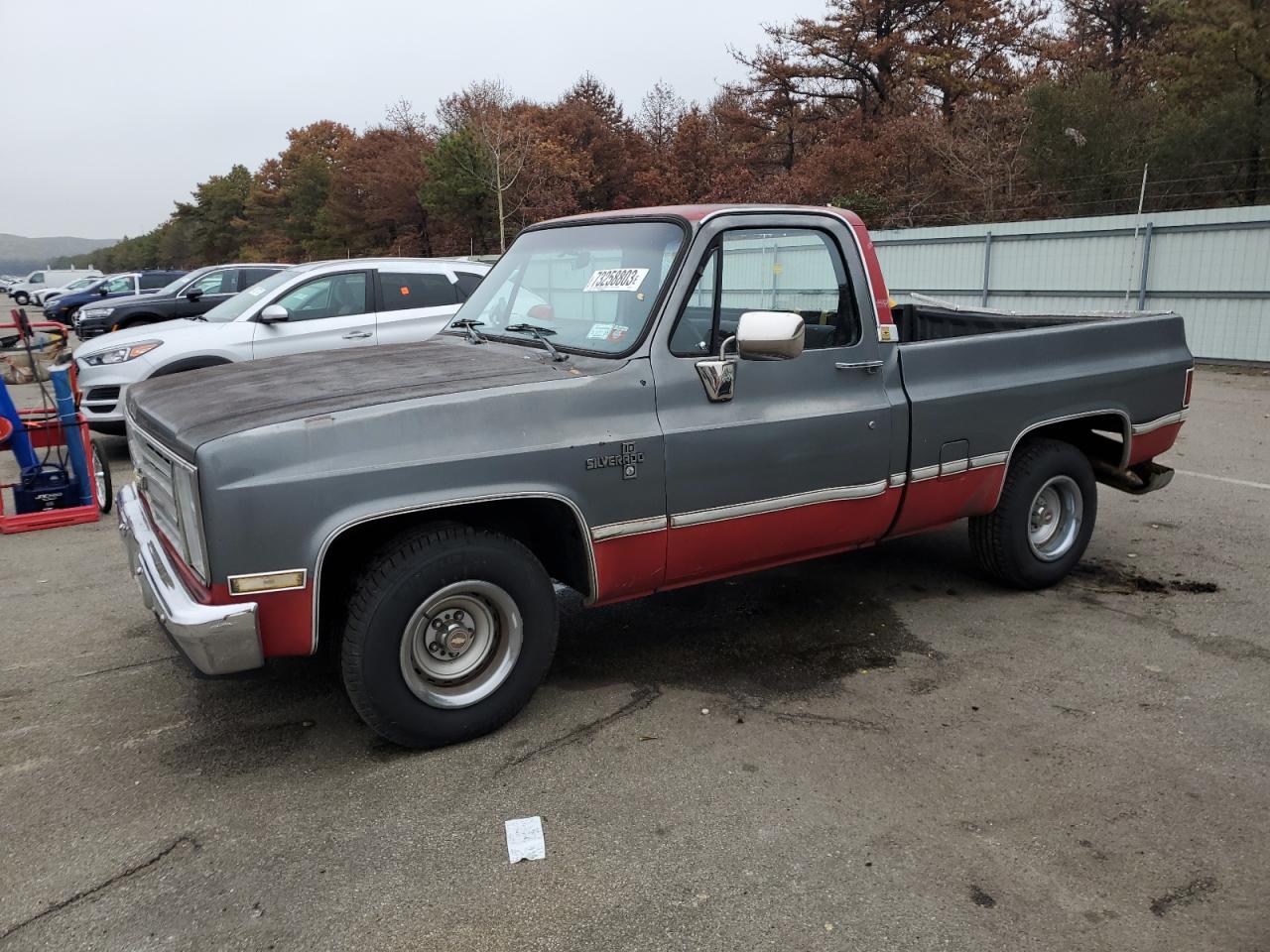 Image 1 of 1987 CHEVROLET R10  1987 with VIN 1GCDR14K2HF408517