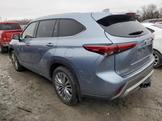 Obraz 2 z 2021 TOYOTA HIGHLANDER HYBRID PLATINUM 2021 z VIN 5TDEBRCH4MS065880