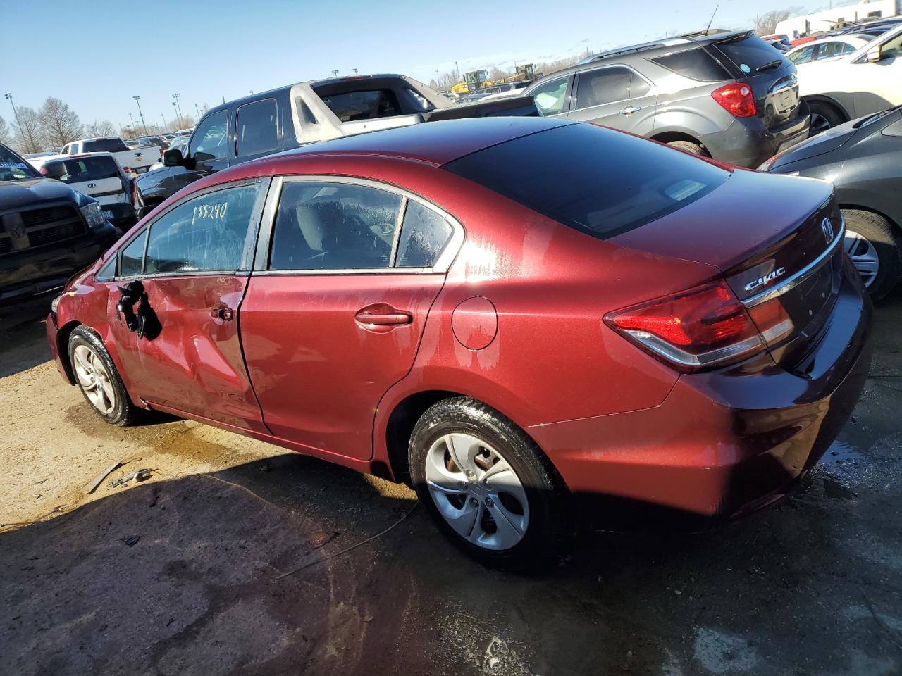 Obraz 2 z 2013 HONDA CIVIC LX 2013 z VIN 2HGFB2F51DH588352