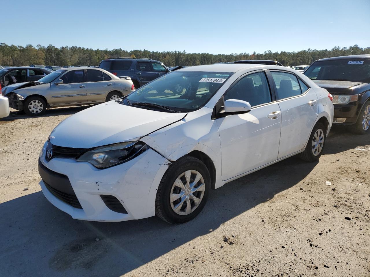 Image 1 of 2014 TOYOTA COROLLA L 2014 with VIN 2T1BURHE2EC116220