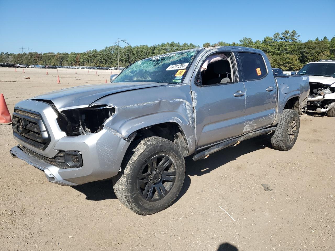 Изображение 1 2021 TOYOTA TACOMA DOUBLE CAB 2021 с VIN 5TFAX5GN7MX190875