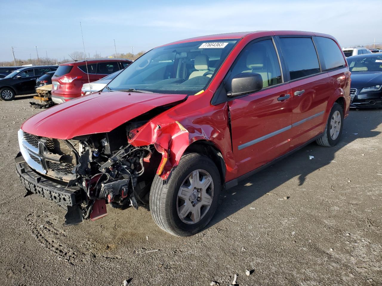 2012 DODGE GRAND CARAVAN SE 2012 image