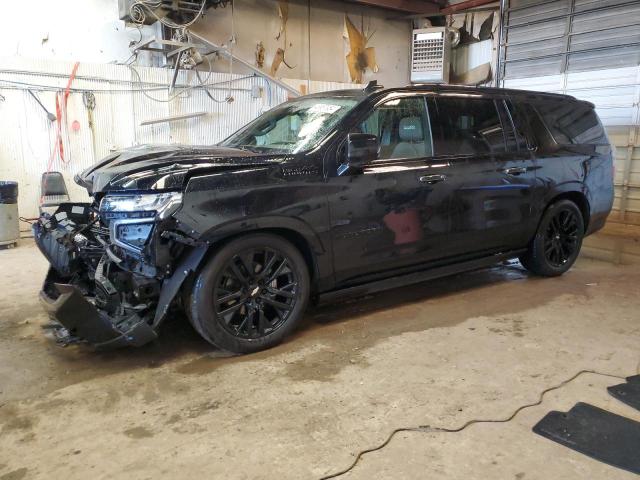 Image 1 of 2021 CHEVROLET SUBURBAN K1500 HIGH COUNTRY 2021 with VIN 1GNSKGKL3MR205145