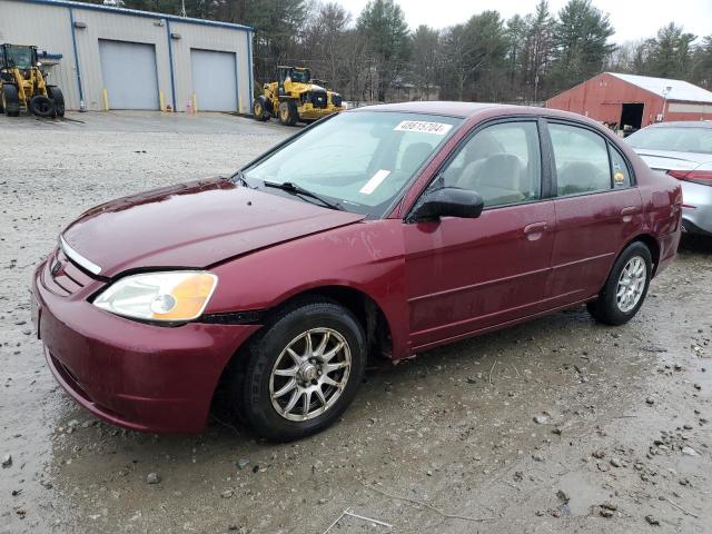 Изображение 1 2002 HONDA CIVIC LX 2002 с VIN 2HGES16572H522388