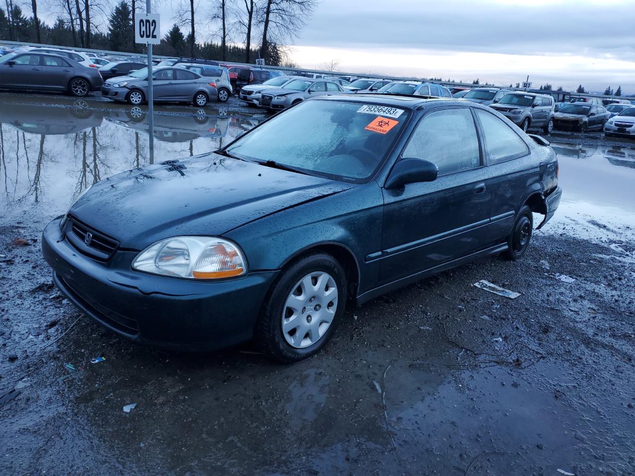 Image 1 of 1998 HONDA CIVIC EX 1998 with VIN 1HGEJ8145WL046564