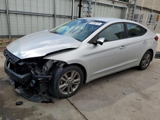 Image 1 of 2018 HYUNDAI ELANTRA SEL 2018 with VIN 5NPD84LF5JH368731