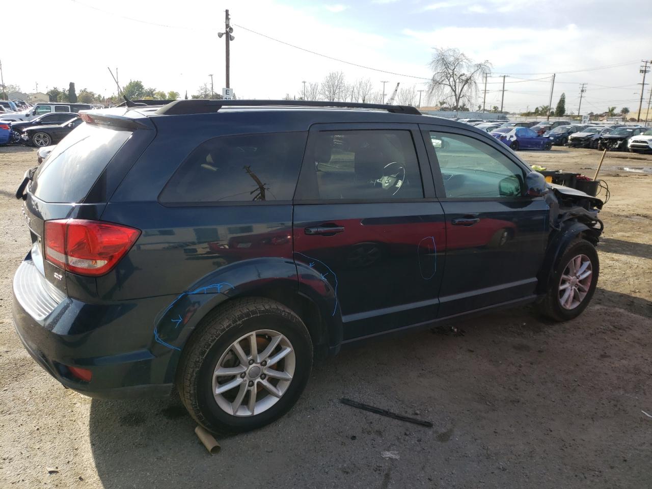 Изображение 3 2015 DODGE JOURNEY SXT 2015 с VIN 3C4PDCBB1FT677024