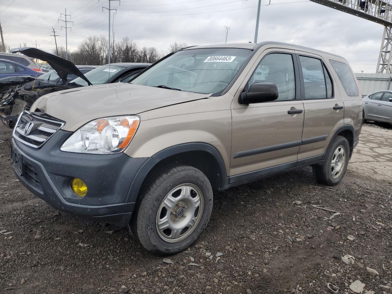 Изображение 1 2005 HONDA CR-V LX 2005 с VIN SHSRD68555U307339
