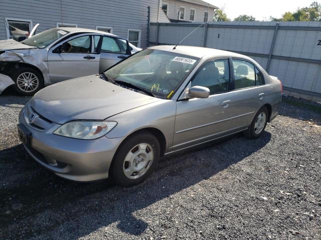 Image 1 of 2005 HONDA CIVIC HYBRID 2005 with VIN JHMES96635S008782