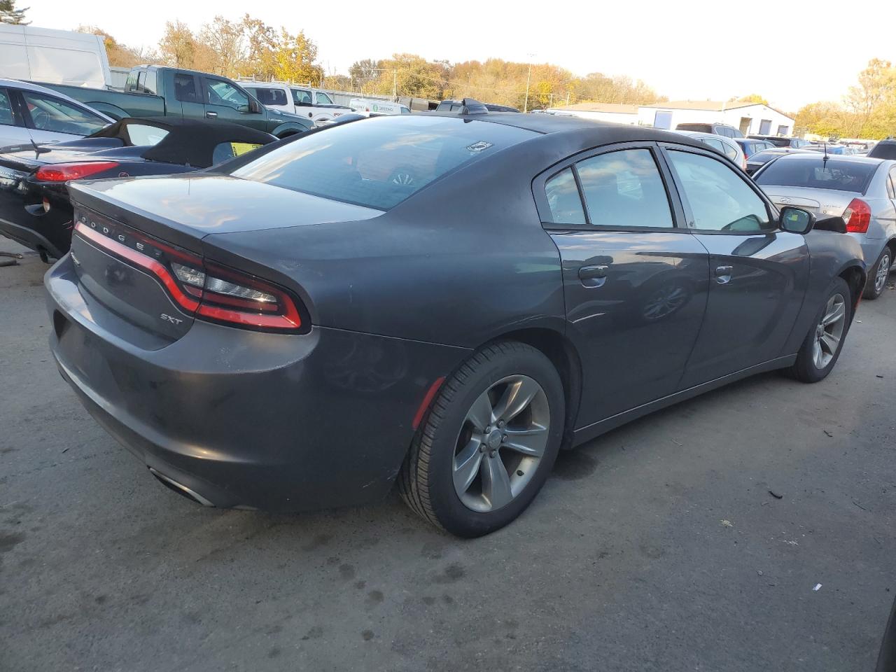 Image 3 of 2016 DODGE CHARGER SXT 2016 with VIN 2C3CDXHG8GH246185
