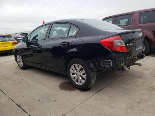 Image 2 of 2012 HONDA CIVIC LX 2012 with VIN 2HGFB2F50CH581116