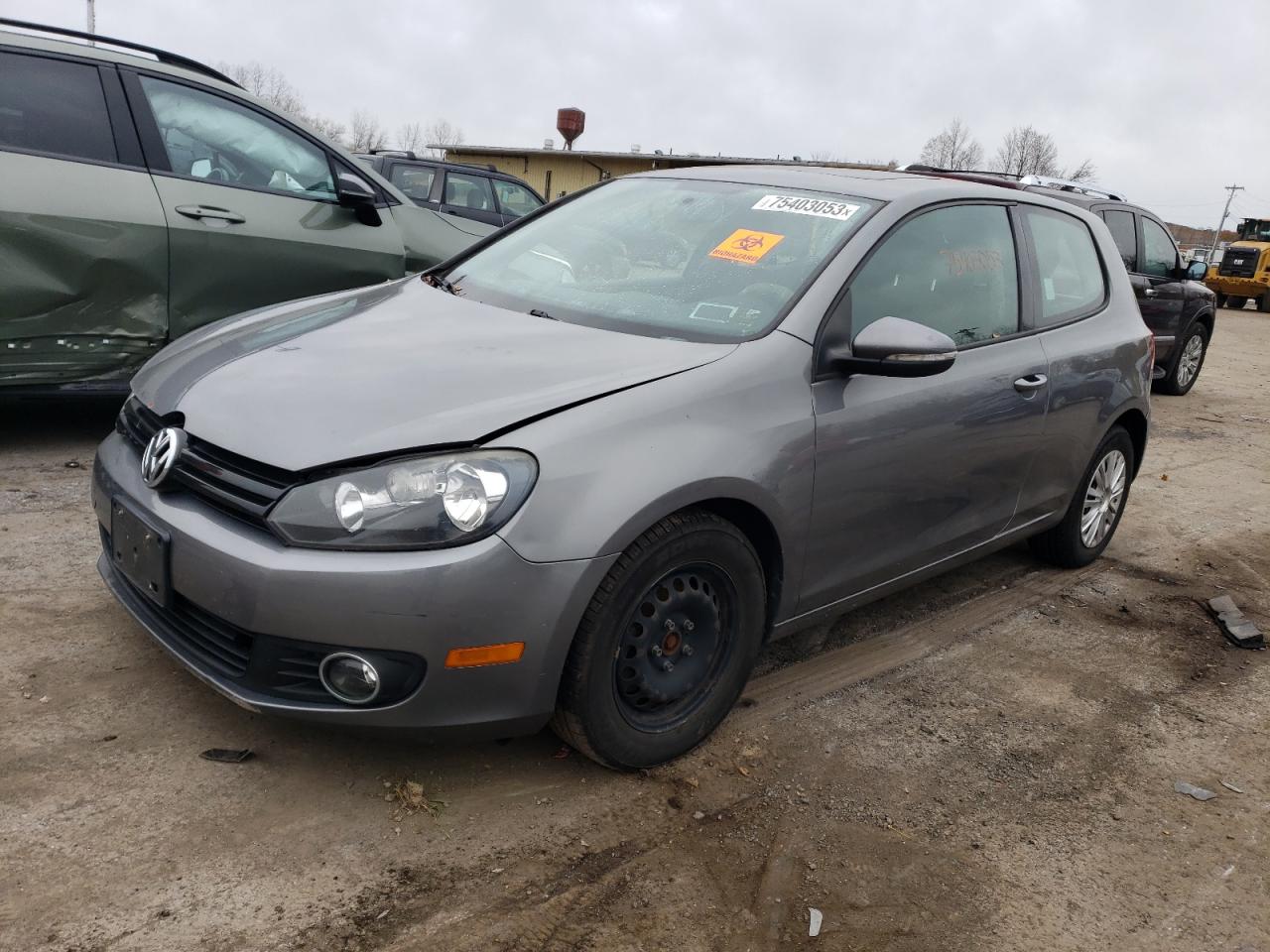 Image 1 of 2012 VOLKSWAGEN GOLF  2012 with VIN WVWBB7AJ5CW253996