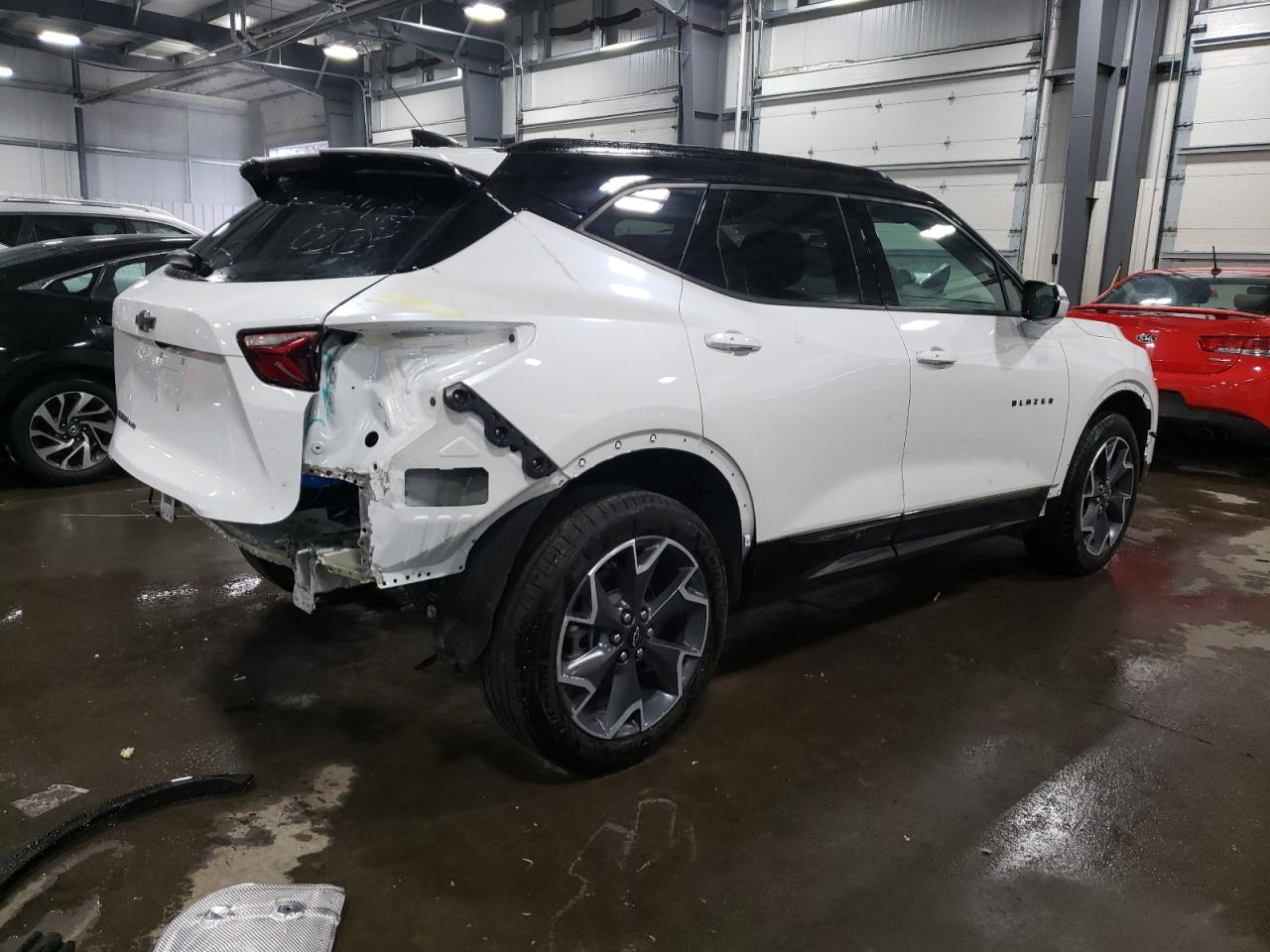 Image 3 of 2022 CHEVROLET BLAZER RS 2022 with VIN 3GNKBERS9NS238103