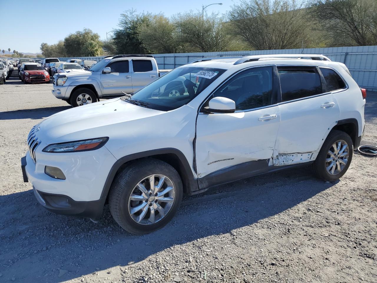 Obraz 1 z 2015 JEEP CHEROKEE LIMITED 2015 z VIN 1C4PJMDSXFW582371