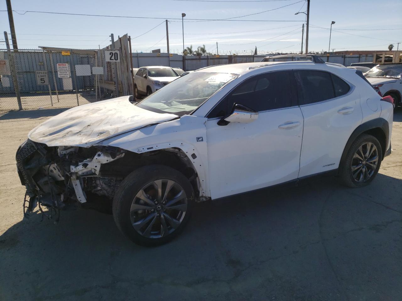 Obraz 1 z 2021 LEXUS UX 250H 2021 z VIN JTHE9JBH1M2053108