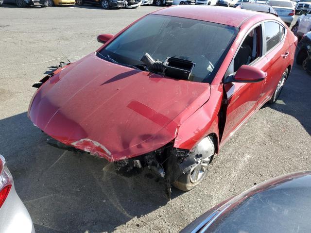 Image 1 of 2019 HYUNDAI ELANTRA SEL 2019 with VIN KMHD84LFXKU861954