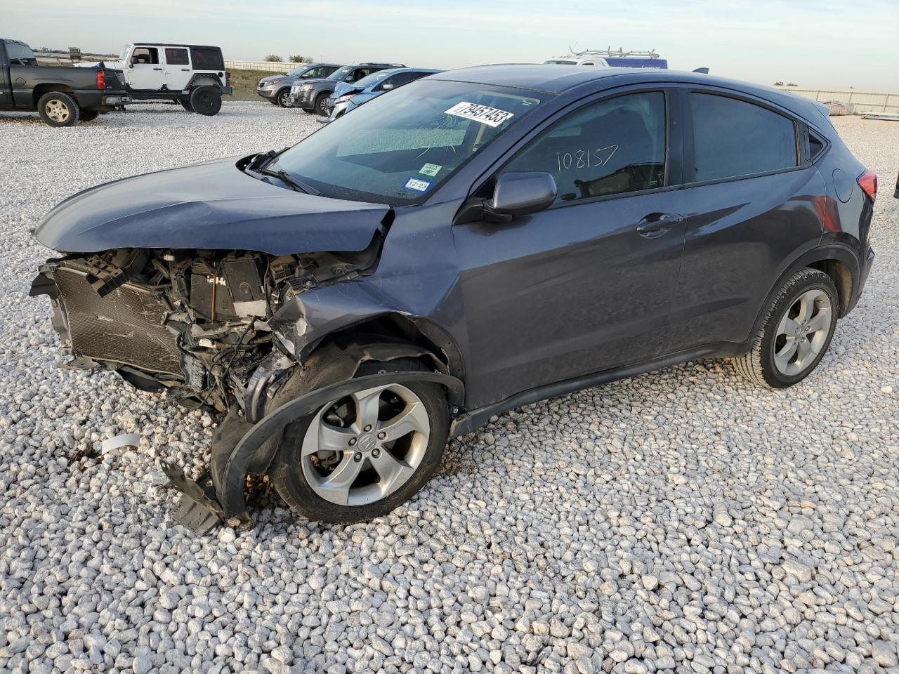Image 1 of 2016 HONDA HR-V LX 2016 with VIN 3CZRU5H31GM717581