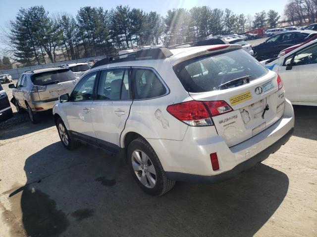 Image 2 of 2012 SUBARU OUTBACK 2.5I 2012 with VIN 4S4BRBAC9C3273410
