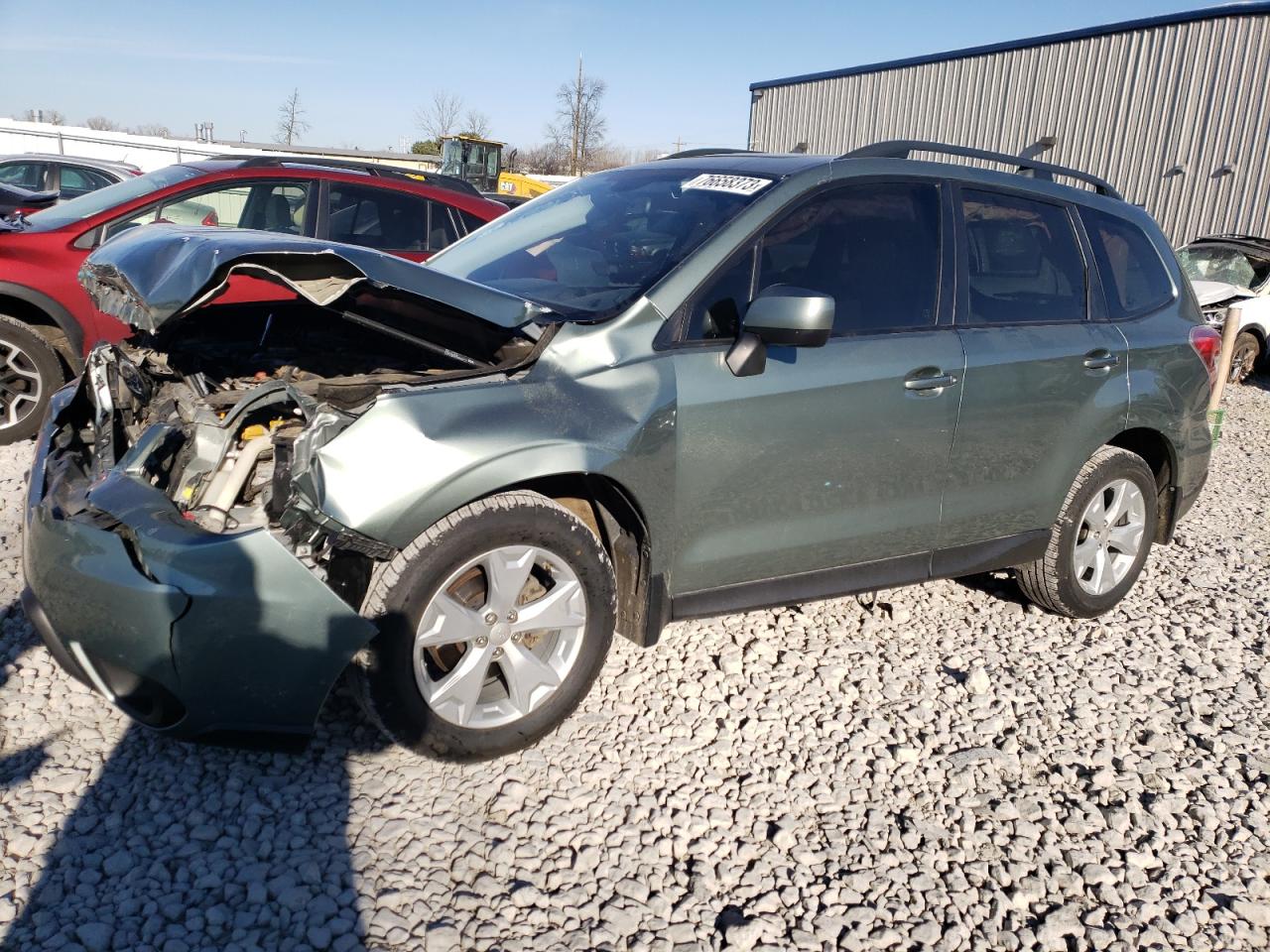 Image 1 of 2015 SUBARU FORESTER 2.5I PREMIUM 2015 with VIN JF2SJAGC8FH525167