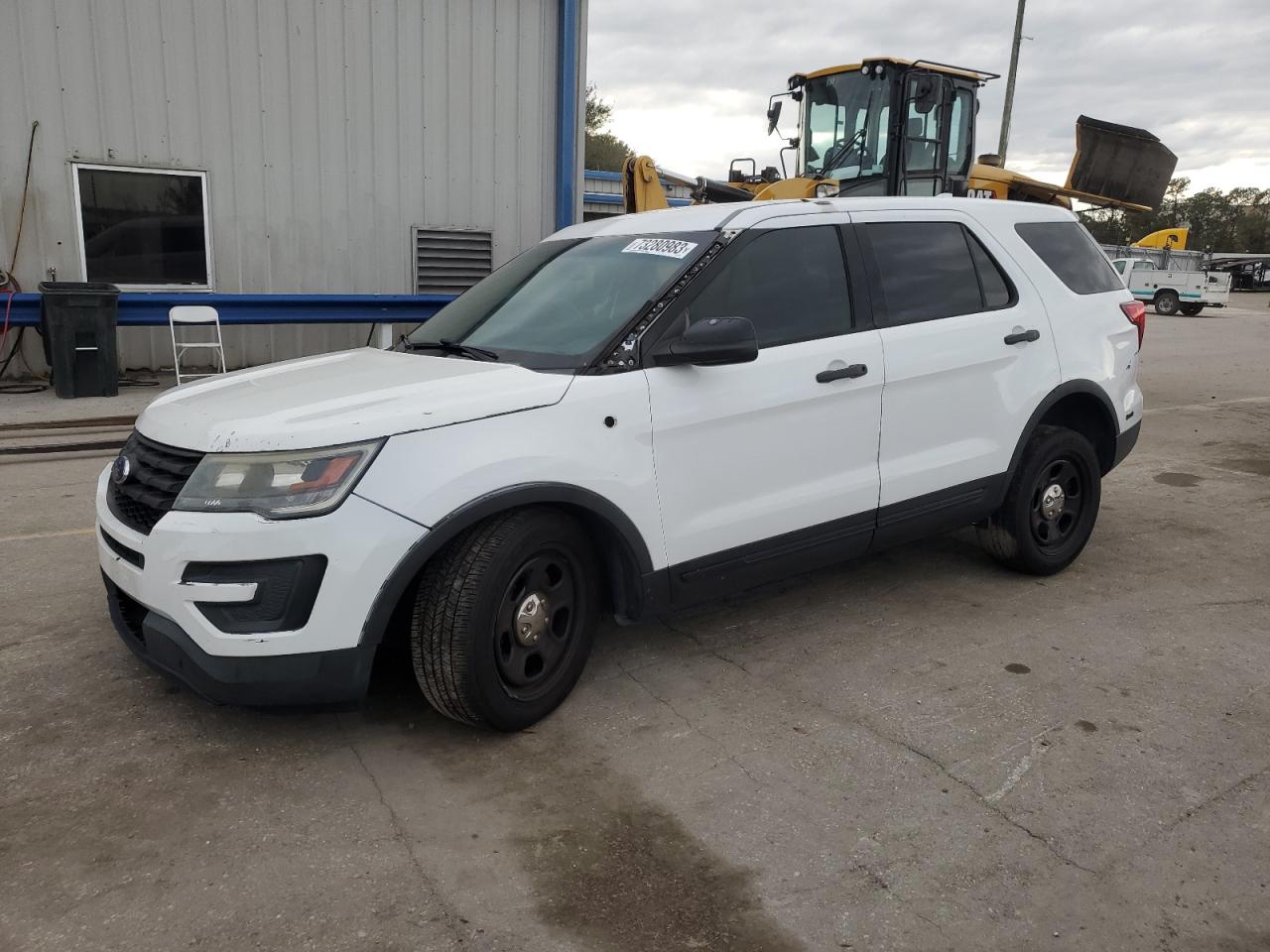 Image 1 of 2016 FORD EXPLORER POLICE INTERCEPTOR 2016 with VIN 1FM5K8AR3GGD30689