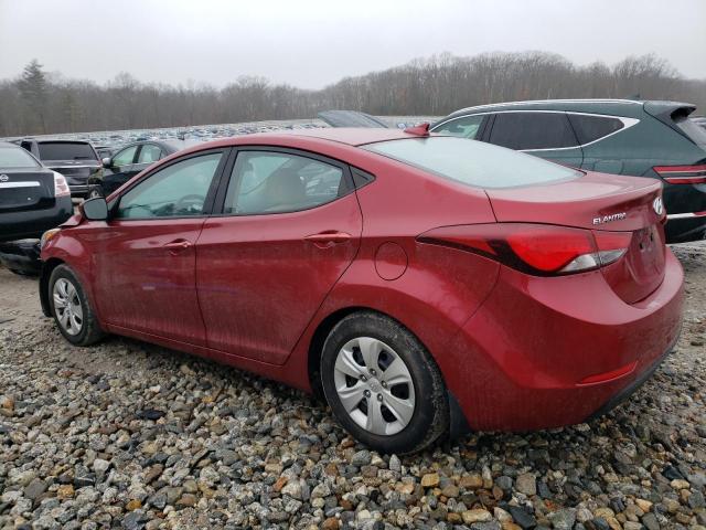 Image 2 of 2016 HYUNDAI ELANTRA SE 2016 with VIN 5NPDH4AE3GH794341