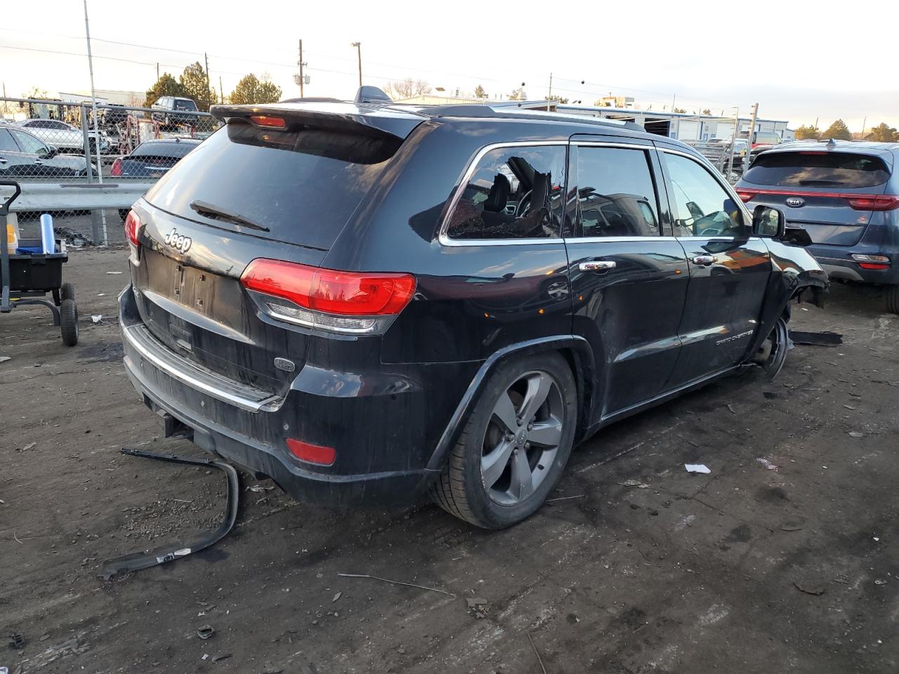 Изображение 3 2014 JEEP GRAND CHEROKEE OVERLAND 2014 с VIN 1C4RJFCG8EC196730