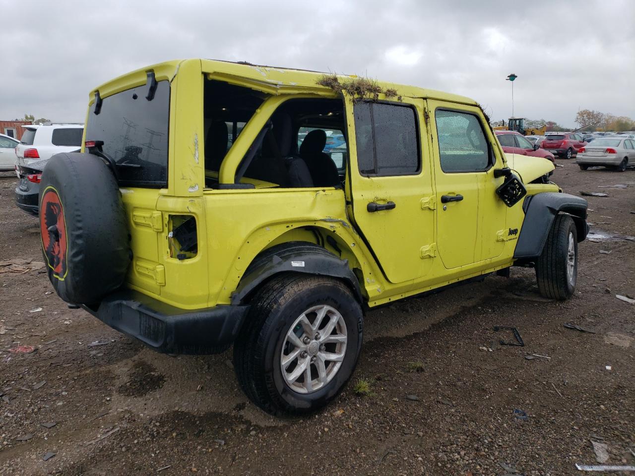 Image 3 of 2023 JEEP WRANGLER SPORT 2023 with VIN 1C4HJXDN7PW634315