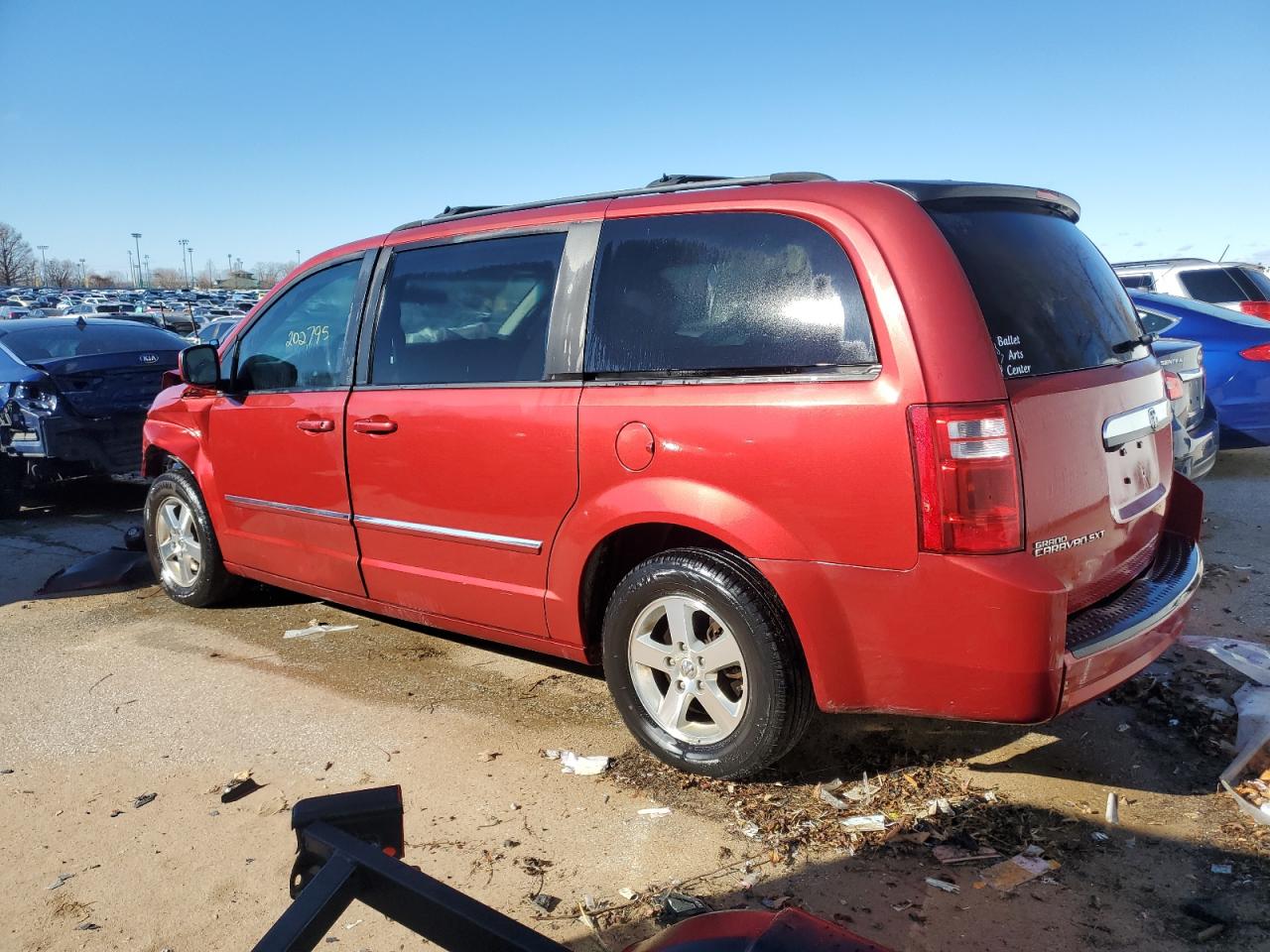 Image 2 of 2008 DODGE GRAND CARAVAN SXT 2008 with VIN 2D8HN54P98R123713