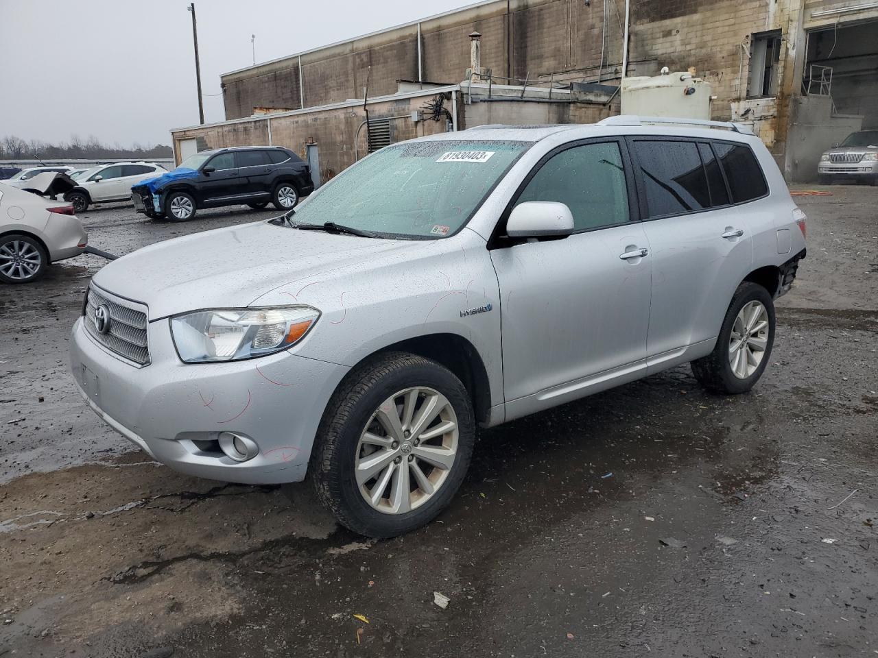 Image 1 of 2008 TOYOTA HIGHLANDER HYBRID LIMITED 2008 with VIN JTEEW44A382025629