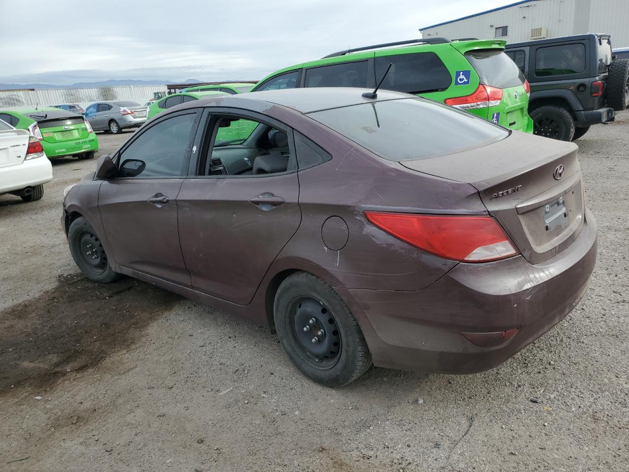 Image 2 of 2015 HYUNDAI ACCENT GLS 2015 with VIN KMHCT4AE7FU806615