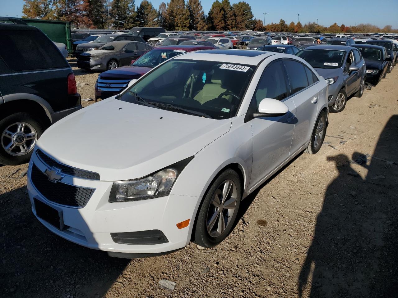 Изображение 1 2013 CHEVROLET CRUZE LT 2013 с VIN 1G1PE5SB6D7187598
