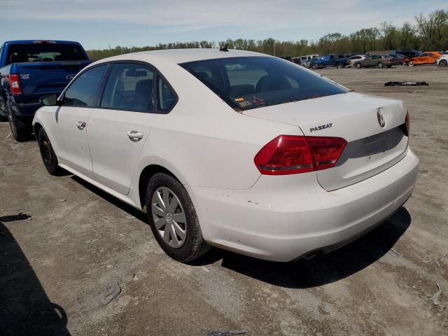 Image 2 of 2013 VOLKSWAGEN PASSAT S 2013 with VIN 1VWAP7A35DC006525