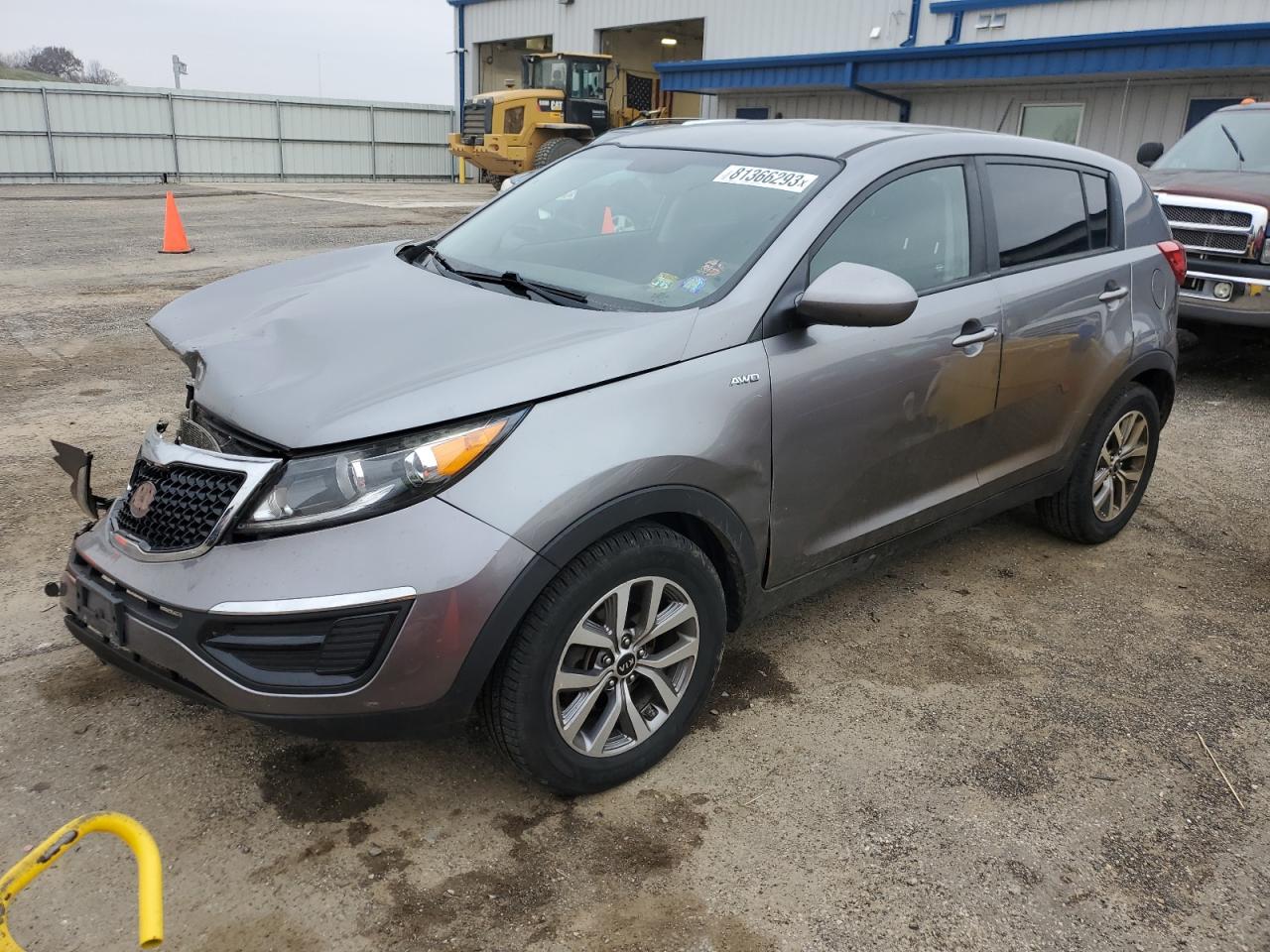 Image 1 of 2016 KIA SPORTAGE LX 2016 with VIN KNDPBCAC4G7881127