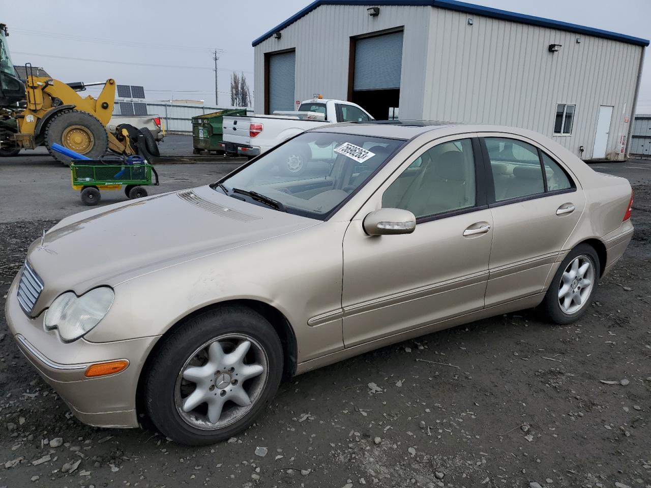 Image 1 of 2004 MERCEDES-BENZ C 240 4MATIC 2004 with VIN WDBRF81J14F447496