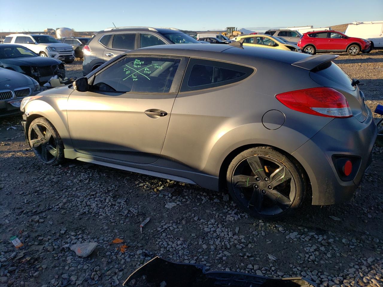 Image 2 of 2015 HYUNDAI VELOSTER TURBO 2015 with VIN KMHTC6AE9FU220980