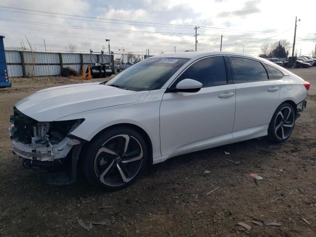 Image 1 of 2018 HONDA ACCORD SPORT 2018 with VIN 1HGCV1F37JA092551