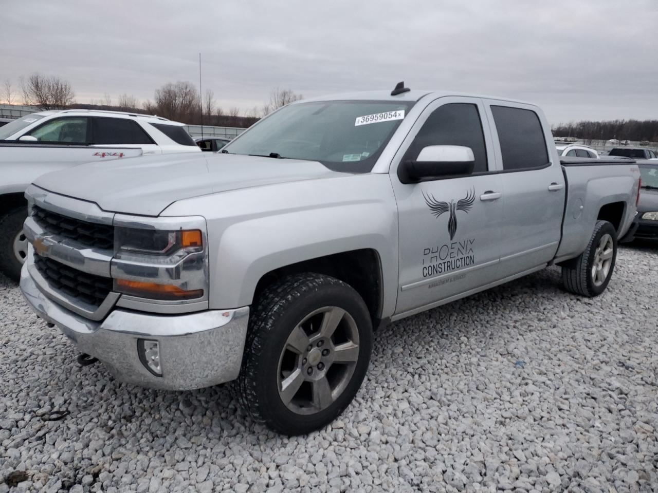 Изображение 1 2017 CHEVROLET SILVERADO K1500 LT 2017 с VIN 1GCUKREC4HF138300
