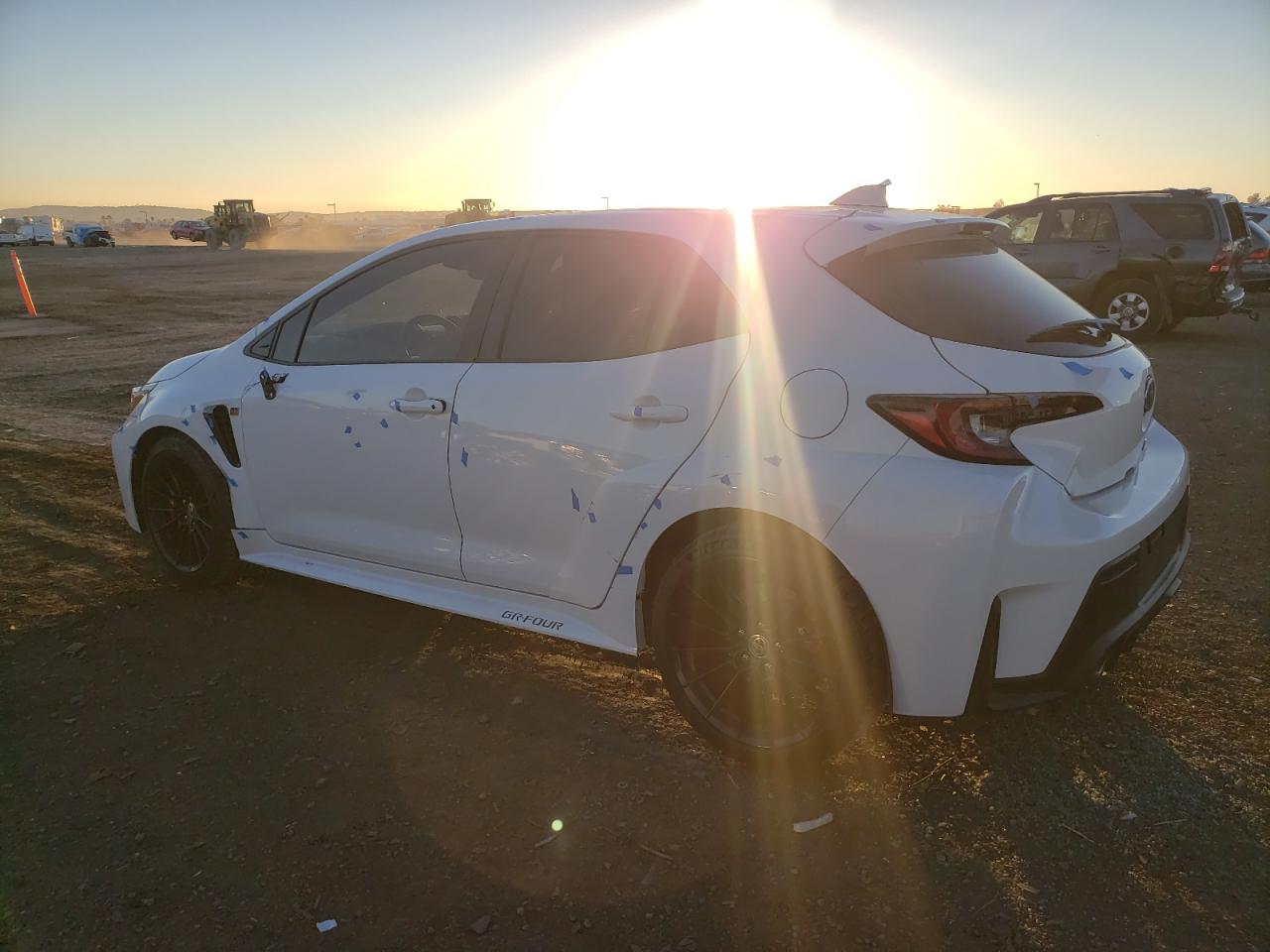 Image 2 of 2023 TOYOTA GR COROLLA CORE 2023 with VIN JTNABAAE7PA004044