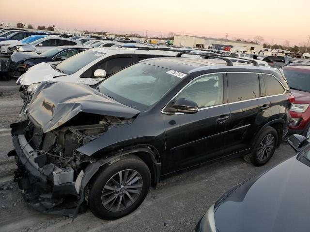Image 1 of 2017 TOYOTA HIGHLANDER SE 2017 with VIN 5TDJZRFH2HS468087