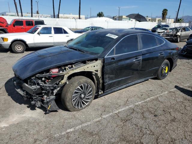 Image 1 of 2021 HYUNDAI SONATA HYBRID 2021 with VIN KMHL34JJ8MA024433