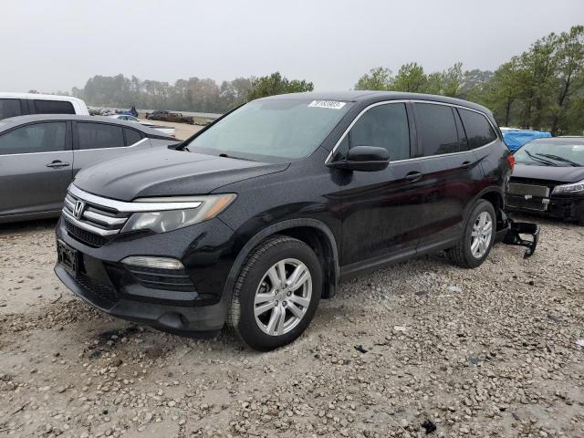 Image 1 of 2016 HONDA PILOT LX 2016 with VIN 5FNYF5H15GB021658