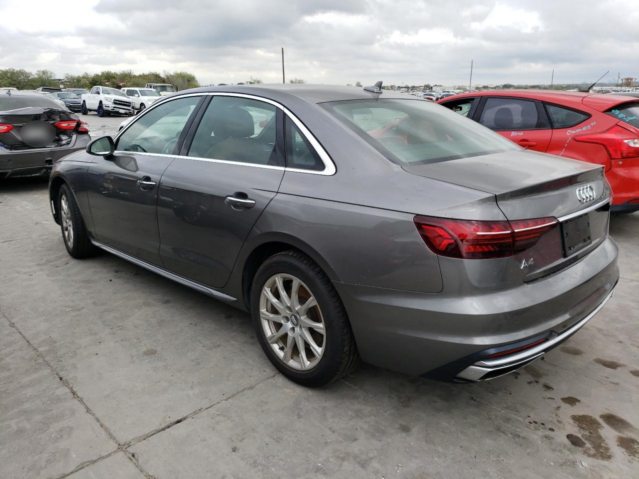 Image 2 of 2020 AUDI A4 PREMIUM 2020 with VIN WAUGMAF43LN009086